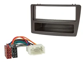 Einbauset DIN Autoradio für Honda Civic 04-06 autom. Klima schwarz