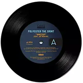 Виниловая пластинка Polyester the Saint - Wazzup Feat. Jay Worthy / Modern Funk Dub Version [New 7"