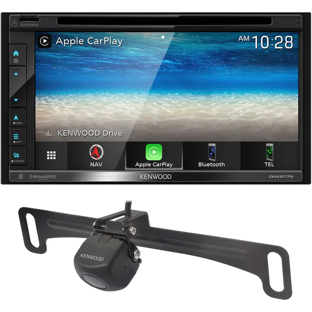 Kenwood DNX577S 6.8" Multimedia Receiver + 195° Backup Camera