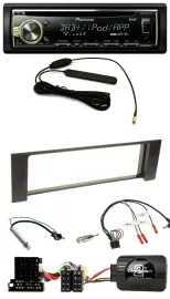 Pioneer MP3 USB CD DAB Lenkrad Autoradio für Audi A4 2000-2004 ISO