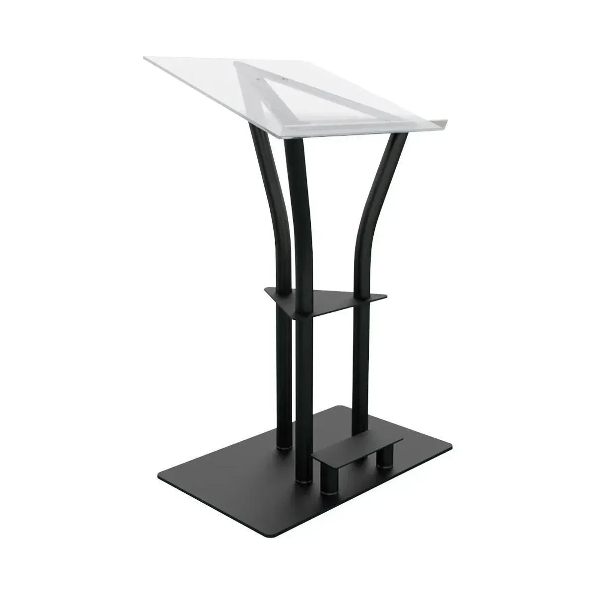 Пюпитр Global Truss DT-ERGO-LECTERN-BLK алюминиевый, с акриловой столешницей, черный