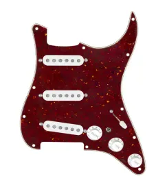 920D Custom Vintage American Loaded Pickguard for Strat With White Pickups, T...