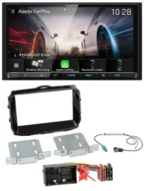 Kenwood MP3 2DIN USB DAB Bluetooth Autoradio für Alfa Giulietta ab 13 940 Faceli