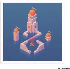 Виниловая пластинка Todd Baker - Monument Valley 2 (Original Soundtrack) [New Vinyl LP] Blue, Colore