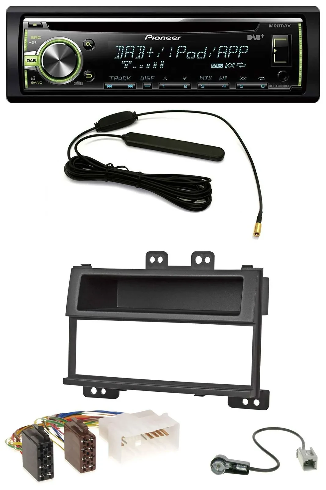 Pioneer MP3 USB CD DAB AUX Autoradio für Hyundai i20 (2008-2011)