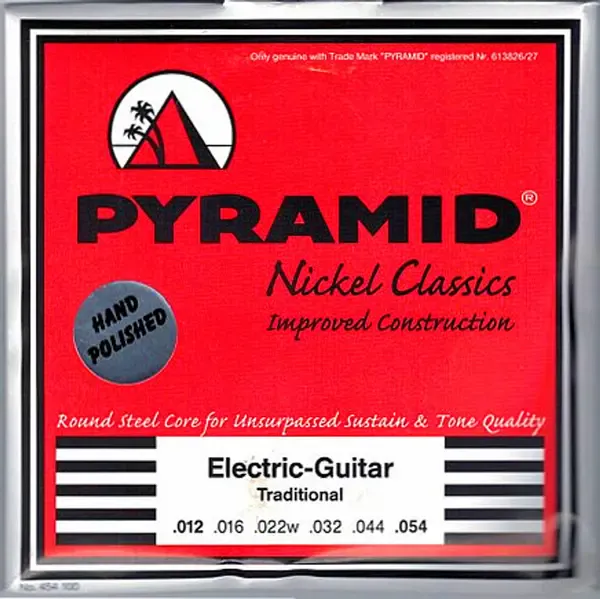Струны для электрогитары Pyramid 454100 Nickel Classics 12-54