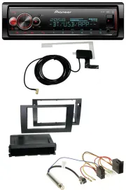 Pioneer Bluetooth DAB USB MP3 Autoradio für Audi A4 B6 B7 2001-2008 Symphony ISO