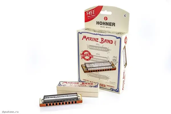 Юбилейная губная гармоника HOHNER Marine Band 125th Anniversary M202101X