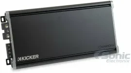 Kicker 46CXA18001T CX Series 1800W Class-D Monoblock Car Subwoofer Amplifier