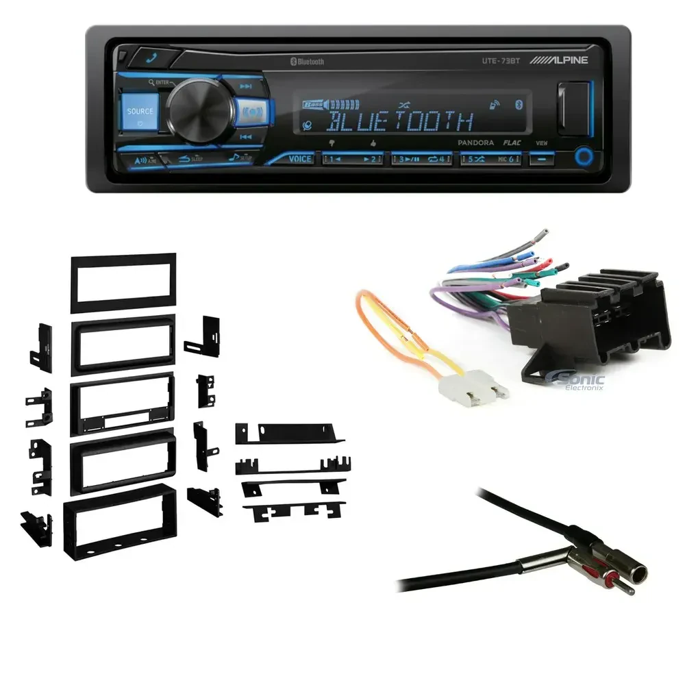 Автомагнитола для 1984–1989 Chevrolet Corvette Alpine 1-DIN (набор)