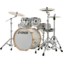 Б/У Ударная установка акустическая Sonor AQ2 Stage Maple (набор, 5 шт., только корпуса), цвет: белый морской перламутр