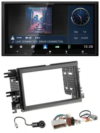 Kenwood Bluetooth 2DIN USB DAB MP3 Autoradio für Ford Mustang F 150 04-09