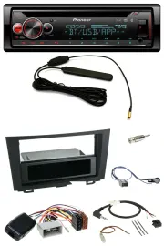 Автомагнитола для Honda CR‑V (2006–2012) Pioneer CD, USB, Bluetooth, DAB, совместимая с кнопками на руле