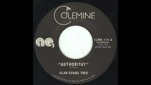 Виниловая пластинка Alan Evans – Authority/Drop Hop (Релиз 2012)