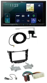 Pioneer 2DIN DAB USB MP3 Bluetooth Autoradio für Hyundai I30 (ab 2017)