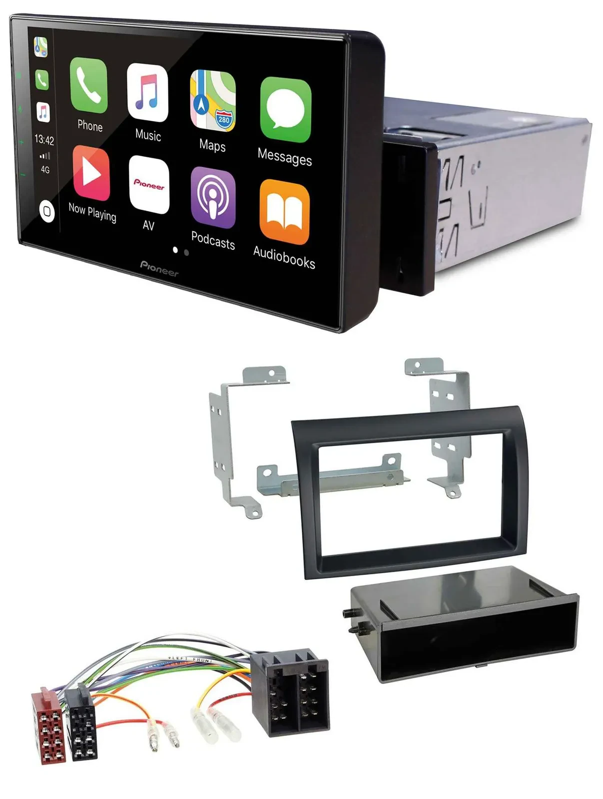 Pioneer Bluetooth MP3 DAB USB Autoradio für Citroen Jumper Fiat Ducato 06-11 sch