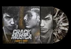Виниловая пластинка Dark Polo Gang - Crack Musica - Crystal Splatter Colored Vinyl [New Vinyl LP] Co