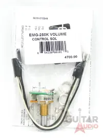 EMG 250k Solderless B159 Passive Volume Short SOLID SHAFT Pot (4700.00)