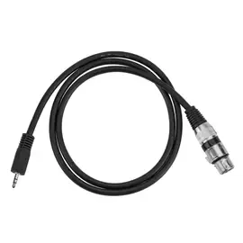 Коммутационный кабель HA 3-Pin XLR Female to 3.5mm Stereo Mini-Plug Cable 3' #XSM-FM-3