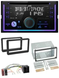 JVC MP3 USB 2DIN DAB Bluetooth CD Autoradio für Alfa Romeo 159 Spider Brera ab 0
