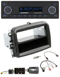 Blaupunkt DAB USB Bluetooth Lenkrad Autoradio für Fiat 500 L (ab 2012)