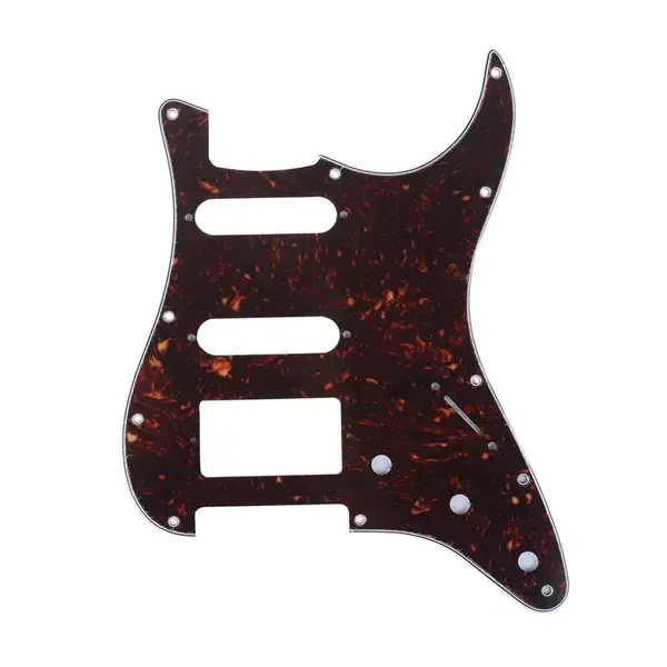 Пикгард Musiclily MX1382DT Fender Stratocaster HSS, 4 слоя, черепаший панцирь