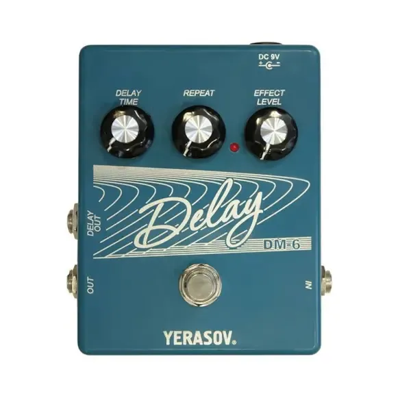 Педаль эффектов для электрогитары Yerasov DM-6 Digital Delay