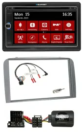 Blaupunkt 2DIN USB DAB Lenkrad Bluetooth TMC Navigation für Alfa Romeo 147 GT 04
