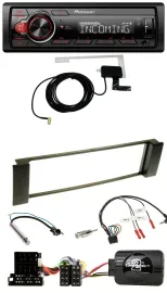 Автомагнитола Pioneer USB DAB Bluetooth, совместимая с управлением на руле, для Audi A3/A6 (2000–2004)