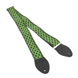 Ремень для гитары Souldier CINGS0310BK04BK Jake Cinninger Signature Green Celtic Knot