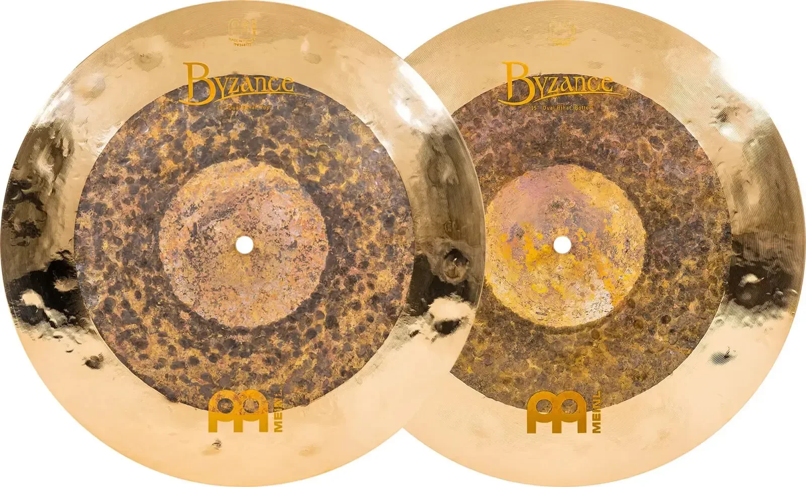 Тарелка барабанная MEINL 15" Byzance Extra Dry Dual Hi-Hat (пара)