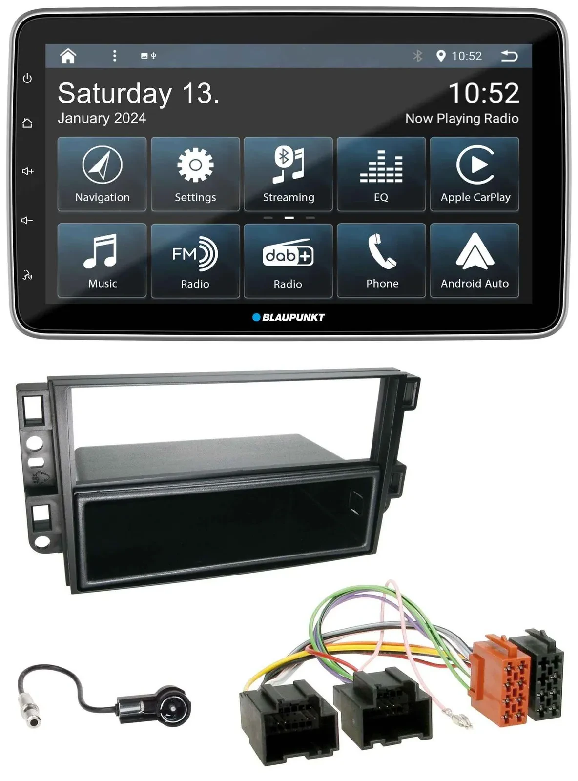 Blaupunkt USB DAB SD MP3 Bluetooth Autoradio für Chevrolet Aveo Epica Captiva 06