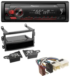 Pioneer DAB 1DIN MP3 AUX USB Autoradio für Nissan 350Z Roadster 2003-2005