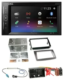 Автомагнитола для Alfa Romeo MiTo (с 2014) Pioneer 2-DIN Bluetooth, USB, MP3, DAB, DVD