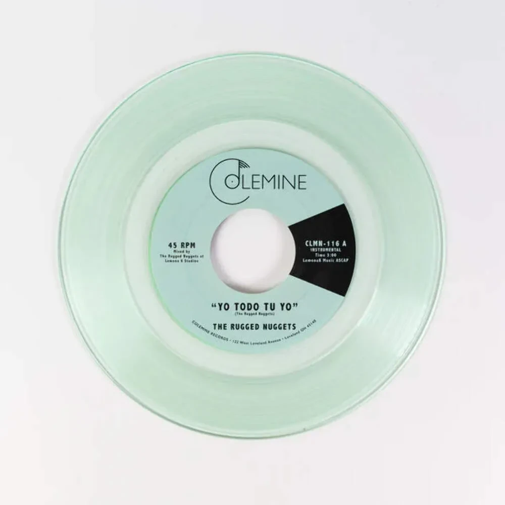 Виниловая пластинка The Rugged Nuggets – Yo Todo Tu Yo / Tsunami, 7", Coke Bottle Clear, 2013
