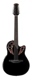 Электроакустическая гитара Ovation CE4412-5 Celebrity Elite Mid Cutaway Black