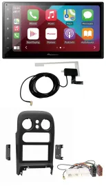 Pioneer USB Bluetooth DAB MP3 2DIN Autoradio für Mazda MX-5 (1994-1997)