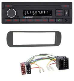 Blaupunkt DAB MP3 Bluetooth USB Autoradio für Lancia Y (1996-2004) - schwarz