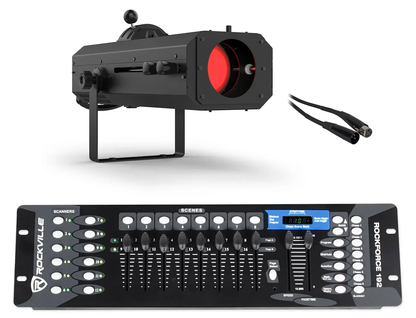 Светодиодный прибор Chauvet DJ Followspot 200ST с DMX-пультом
