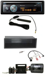 Pioneer CD USB Bluetooth DAB Lenkrad Autoradio für Citroen C2 2006-2010 C3 2006-