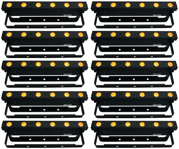 Светодиодный прибор Chauvet DJ EZLink Strip Q6BT ILS RGBA (10 штук)
