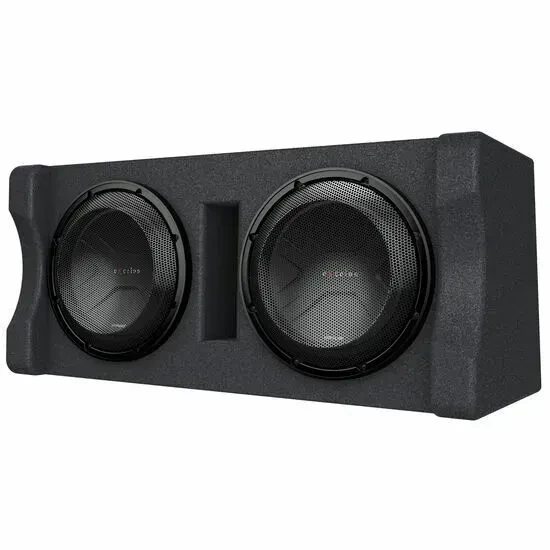 Сабвуфер для автомобиля Kenwood P-XW1221D Dual 12" 1200W, предустановленный в корпус