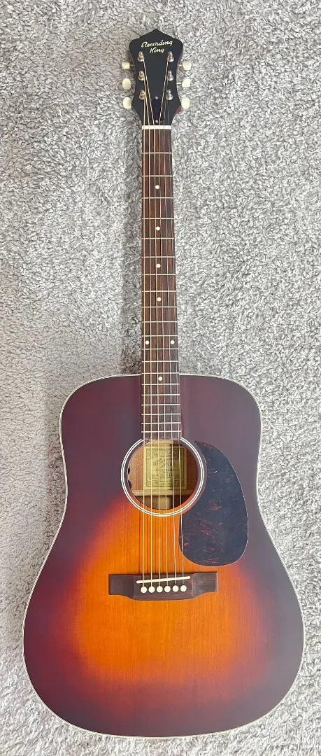 Recording King RDS-11-FE3 Dreadnought Acoustic Electric Guitar - # A23080477
