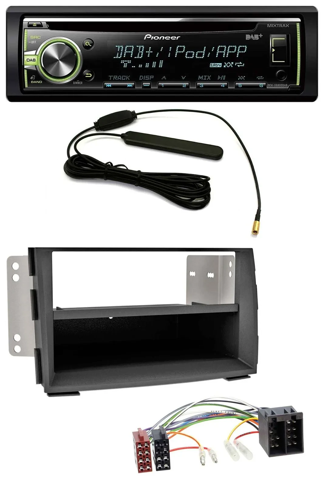 Автомагнитола для Kia Venga Pioneer MP3 USB CD DAB AUX