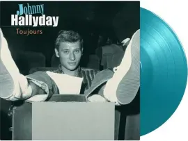 Виниловая пластинка Johnny Hallyday - Toujours - Turquoise Vinyl [New Vinyl LP] Colored Vinyl, Ltd E