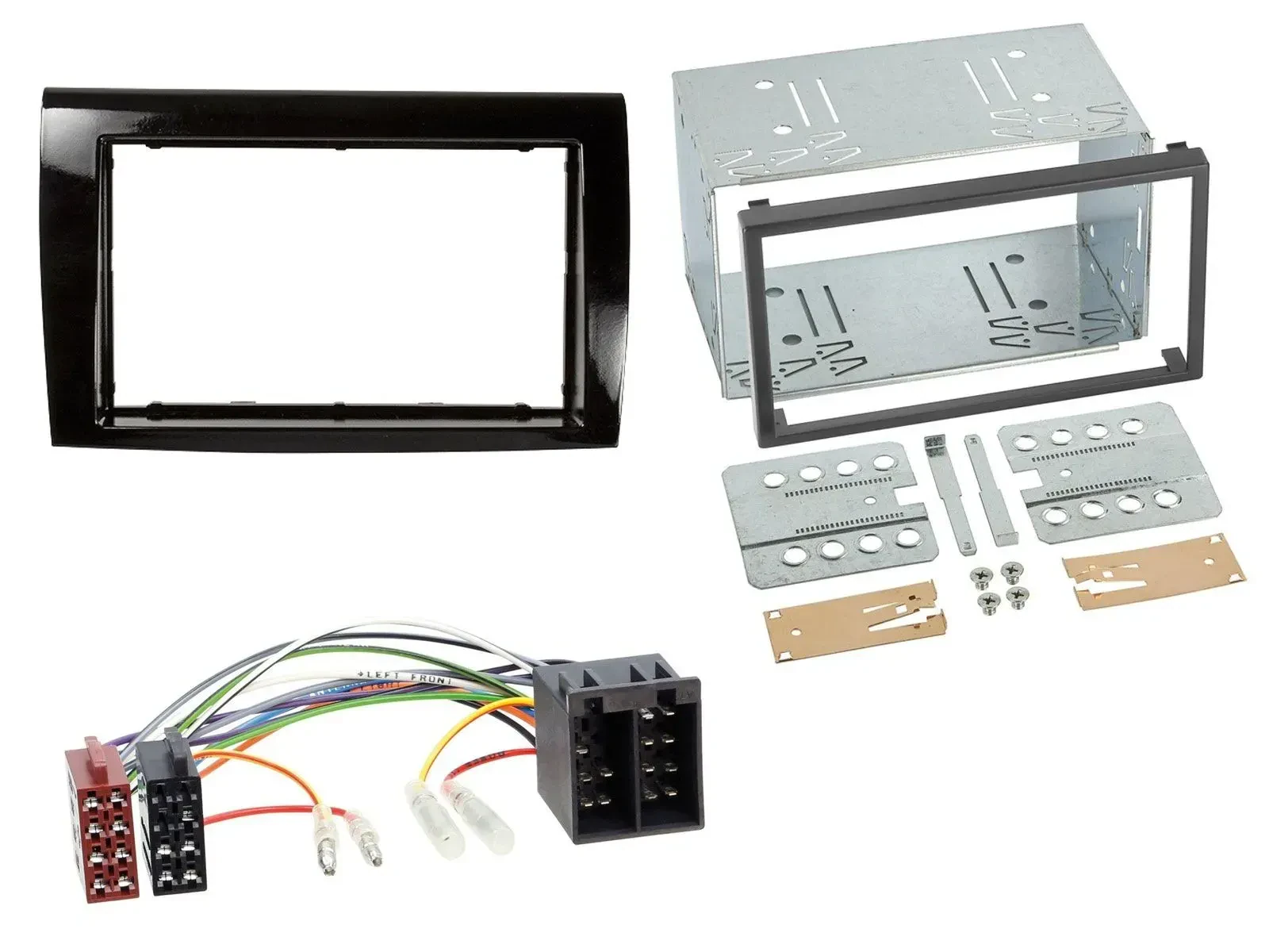 Einbauset Doppel DIN Autoradio für Fiat Bravo (ab 2007)