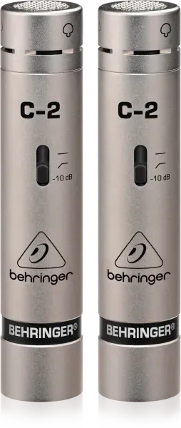 Инструментальный микрофон Behringer C-2 (подобранная пара)