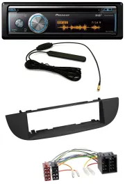 Автомагнитола для Fiat 500 Pioneer CD USB Bluetooth DAB MP3 черный