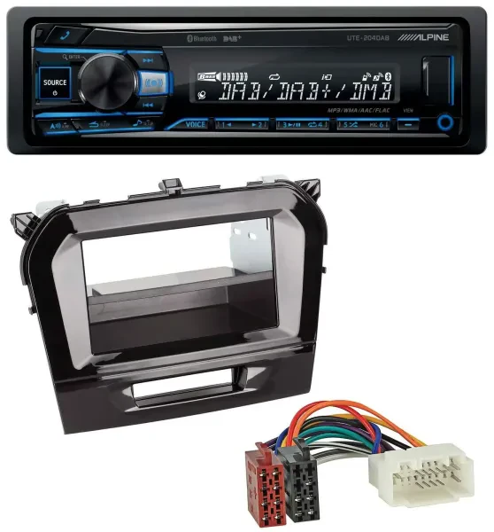 Alpine USB Bluetooth DAB MP3 Autoradio für Suzuki Vitara (ab 2015)