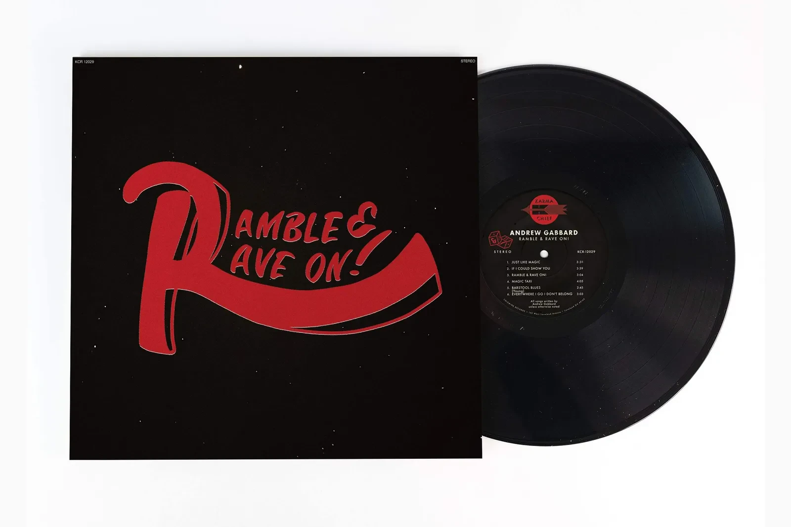 Виниловая пластинка Andrew Gabbard – Ramble & Rave On (Релиз 2024)